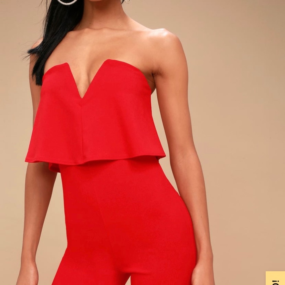 XS Power of Love Jumpsuit RED
